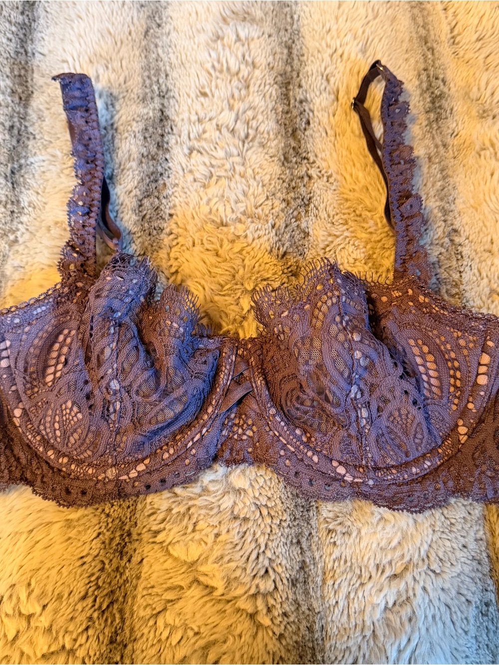 VS Lace Underwire Bra in Dusty Lavender - Women's Intimates